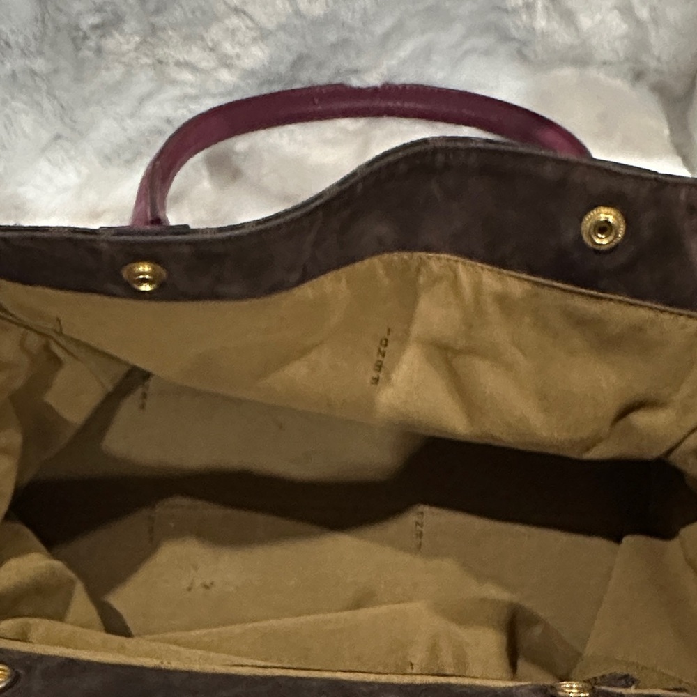 Fendi Zucca canvas bag, multicolored, canvas and leather chef de jour bag - Picture 9 of 14